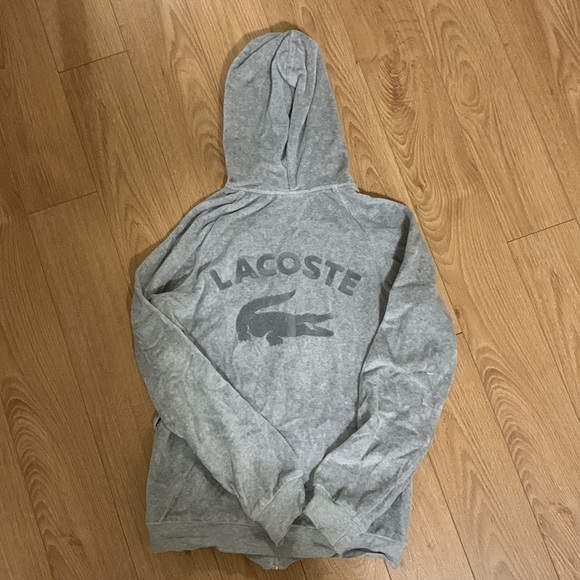 Lacoste Fleece Zip-up Hoodie - Picture 3 of 3